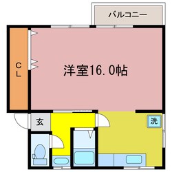 大津京駅 徒歩15分 1階の物件間取画像